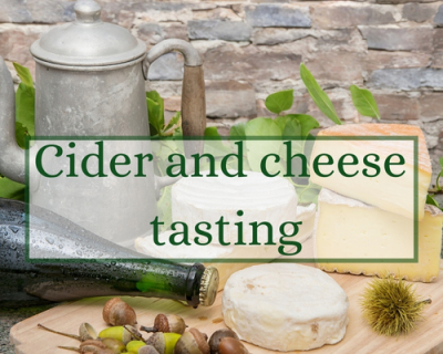 Cider and cheese tasting 